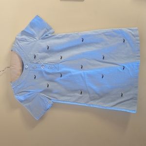 Vineyard Vines Girls Dress, Size 5, Spring, Blue